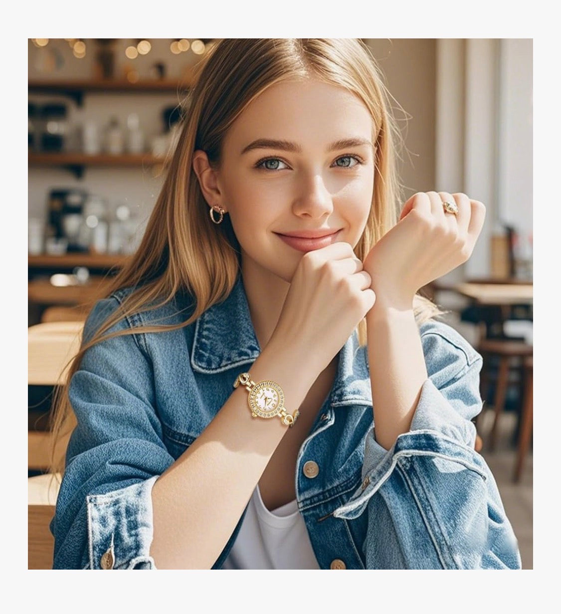 Relojes de mujer Avaner dorado