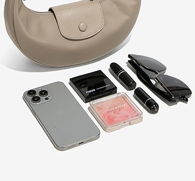 Covelin Bolso de hombro de nylon ligero para mujer