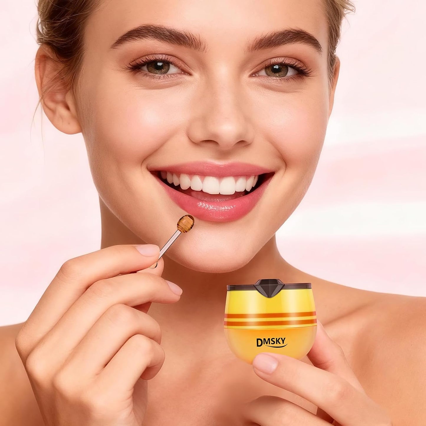 Bee Lip Balm Lip Mask Honey Pot