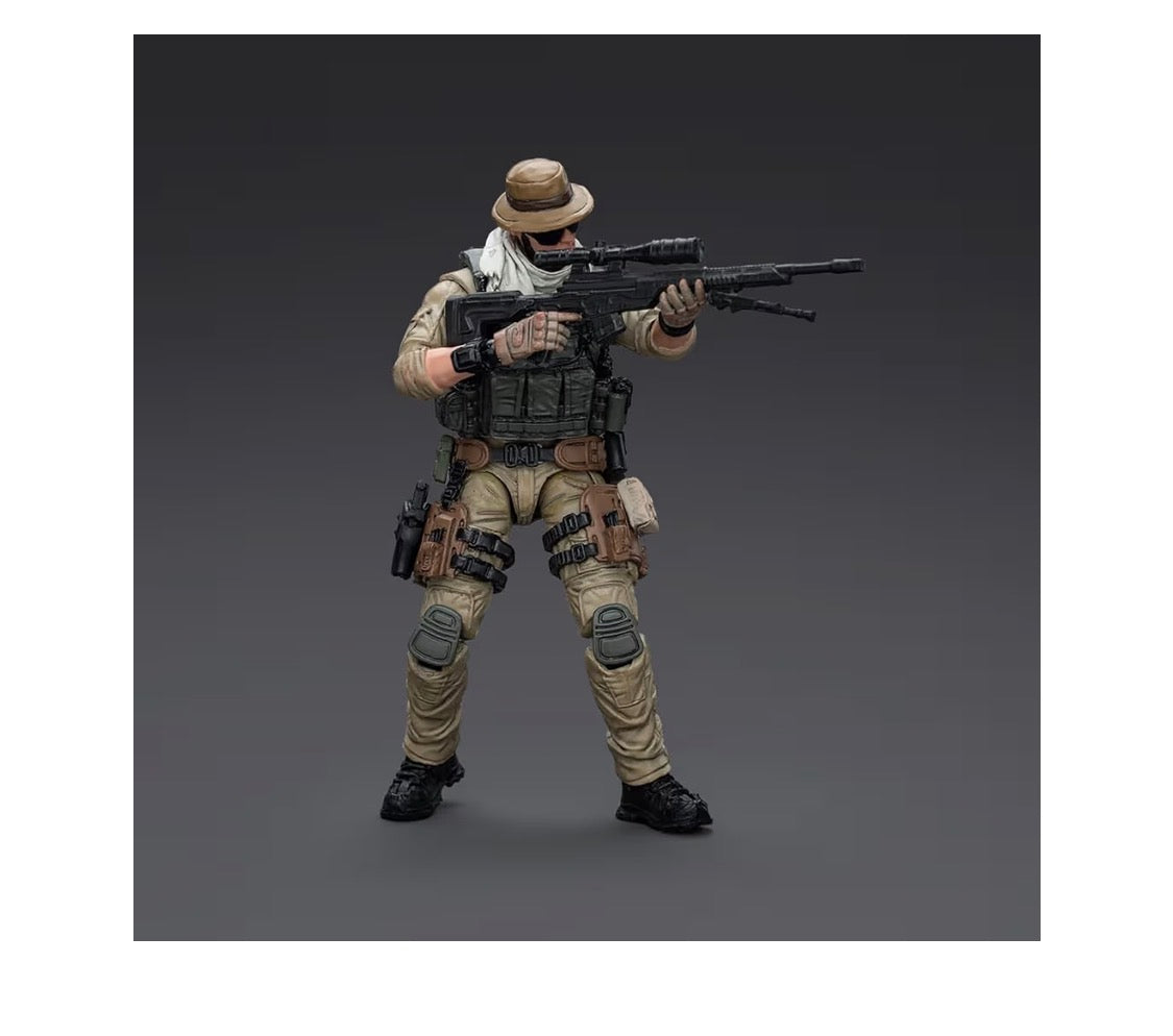 JOYTOY Hardcore Coldplay 1/18 Figura de acción Escuadrón de Asalto Delta del Ejército de EE.UU. - Colección de francotiradores