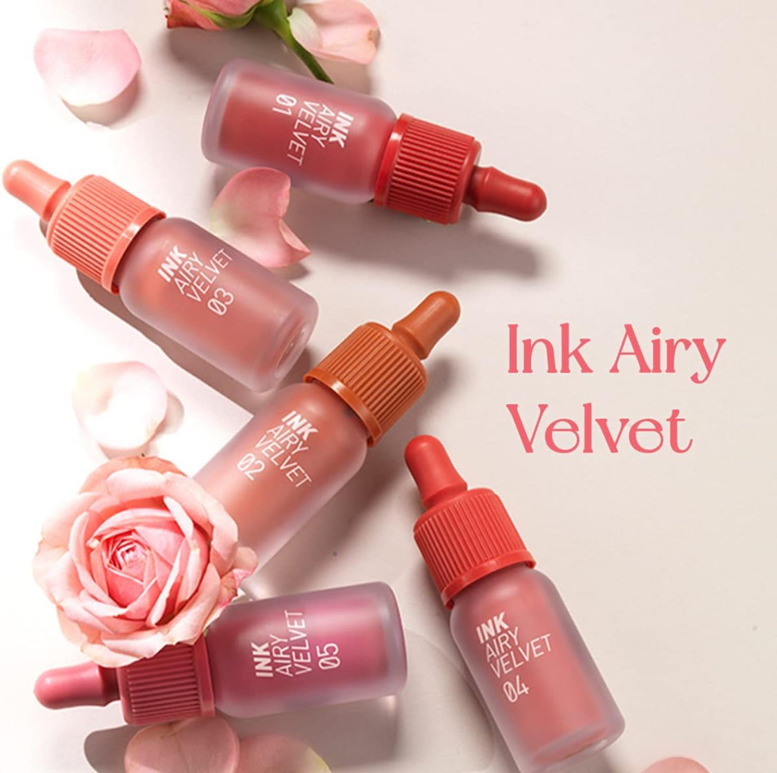 Tinta de Labios PERIPERA INK Velvet & Airy Velvet