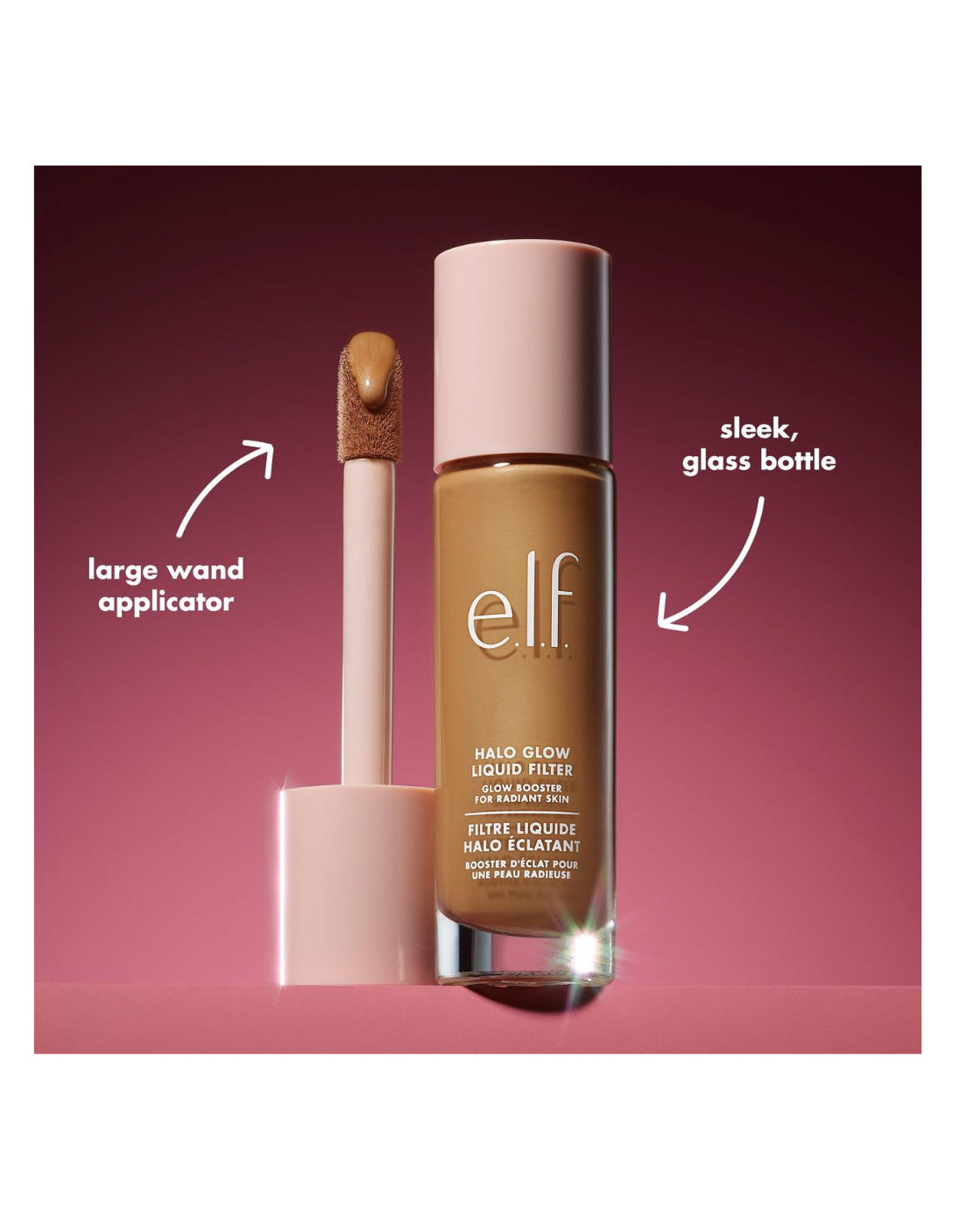 Base de Maquillaje Halo Glow Liquid Filter de ELF Cosmetics