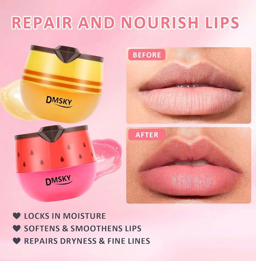 Bee Lip Balm Lip Mask Honey Pot