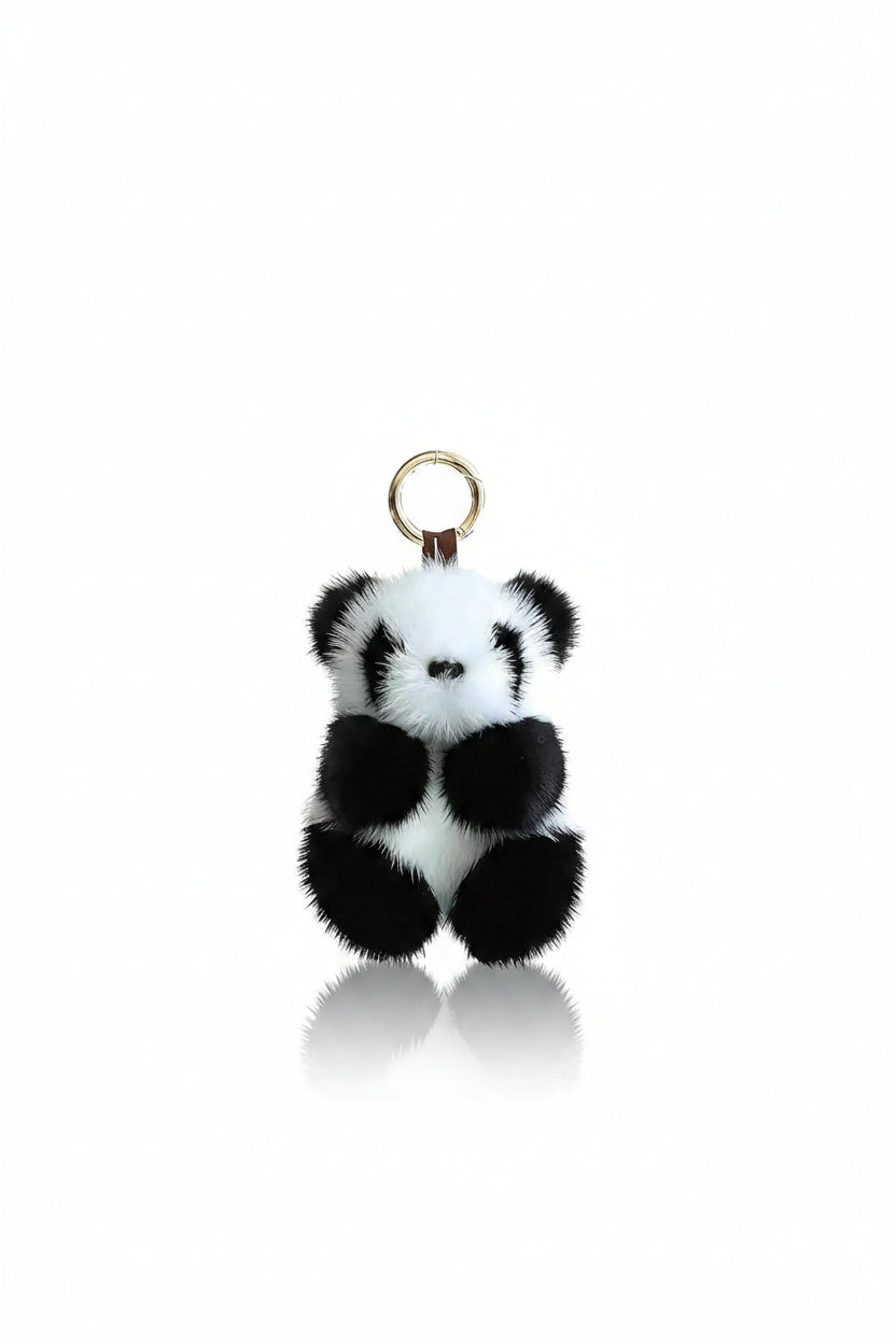 Llavero de peluche panda