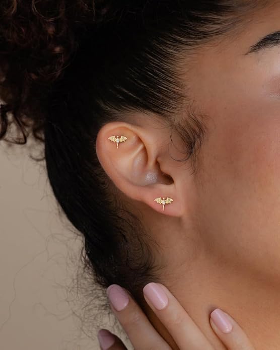 Aretes en forma de dragon