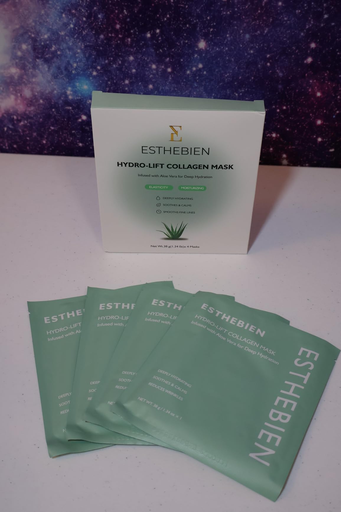 Mascarilla facial refrescante de hidrogel de aloe vera (Unidad)