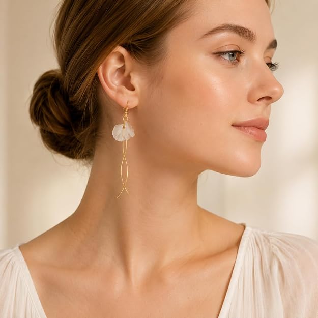 Set de pendientes florales KISS WIFE (par)