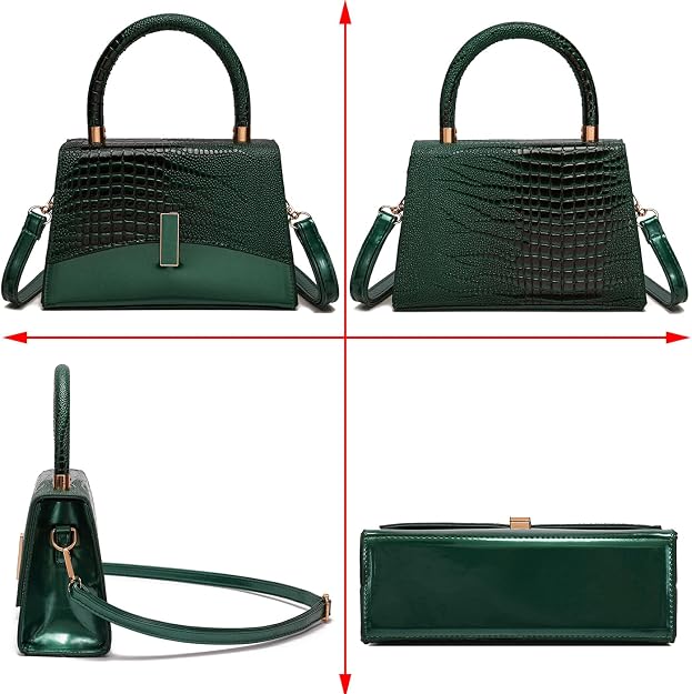 JHVYF cartera pequeña para mujeres verde