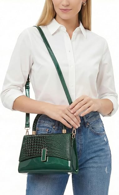 JHVYF cartera pequeña para mujeres verde