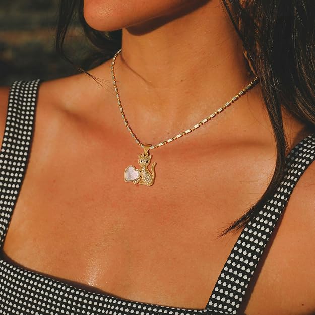 Collar de gato LETFLY para mujer