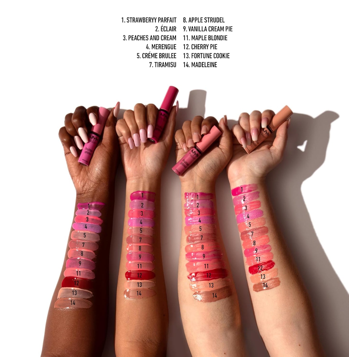 NYX PROFESSIONAL Labial- Gloss de mantequilla