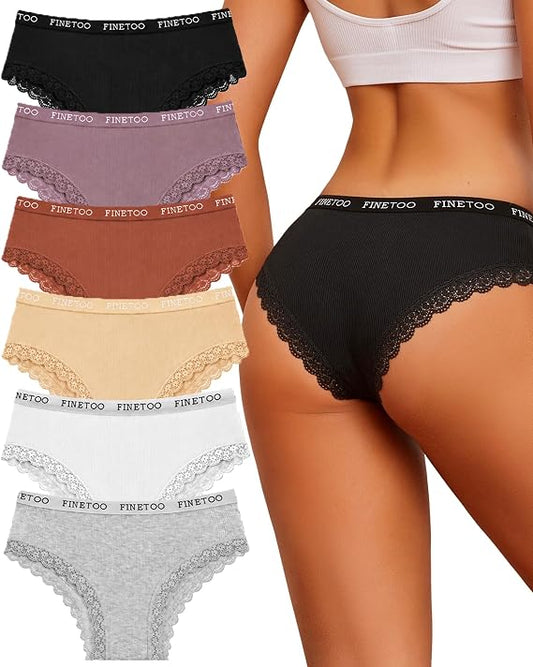 Ropa interior de algodón para mujer- Talla S