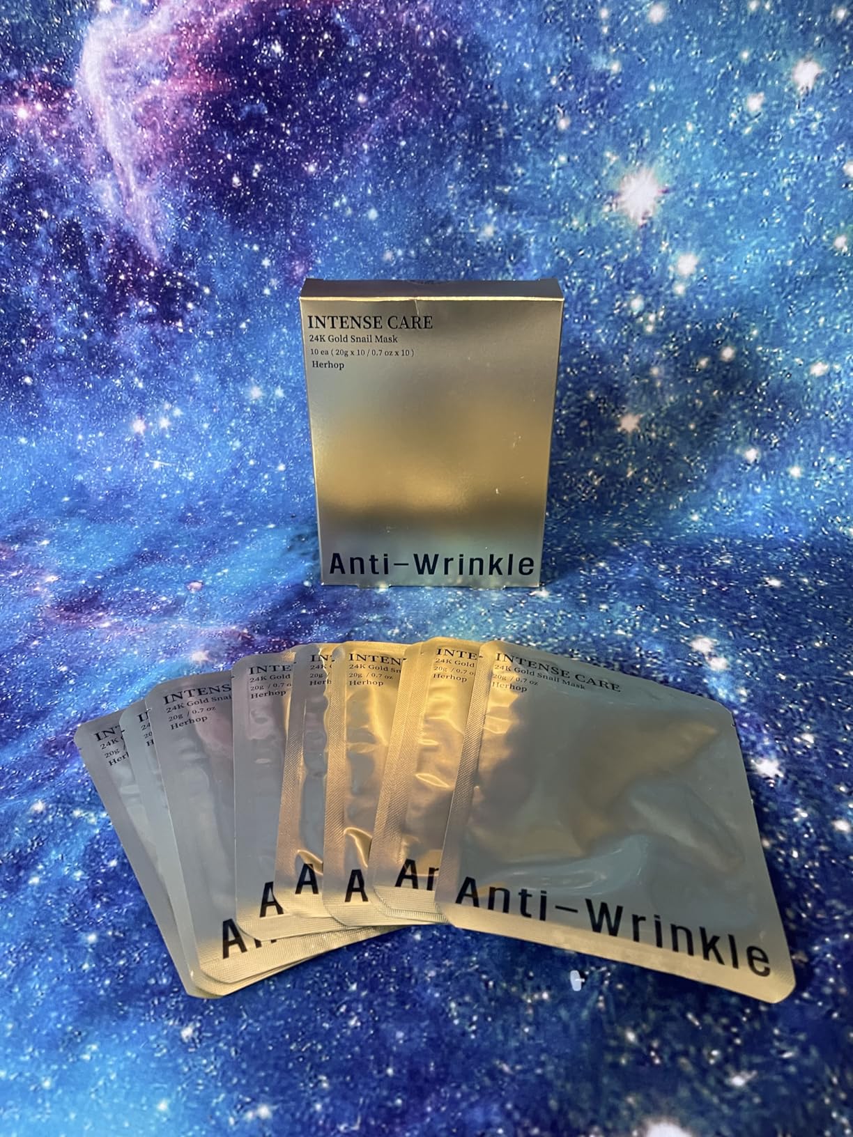 Mascarilla de caracol Intense Care 24K Gold