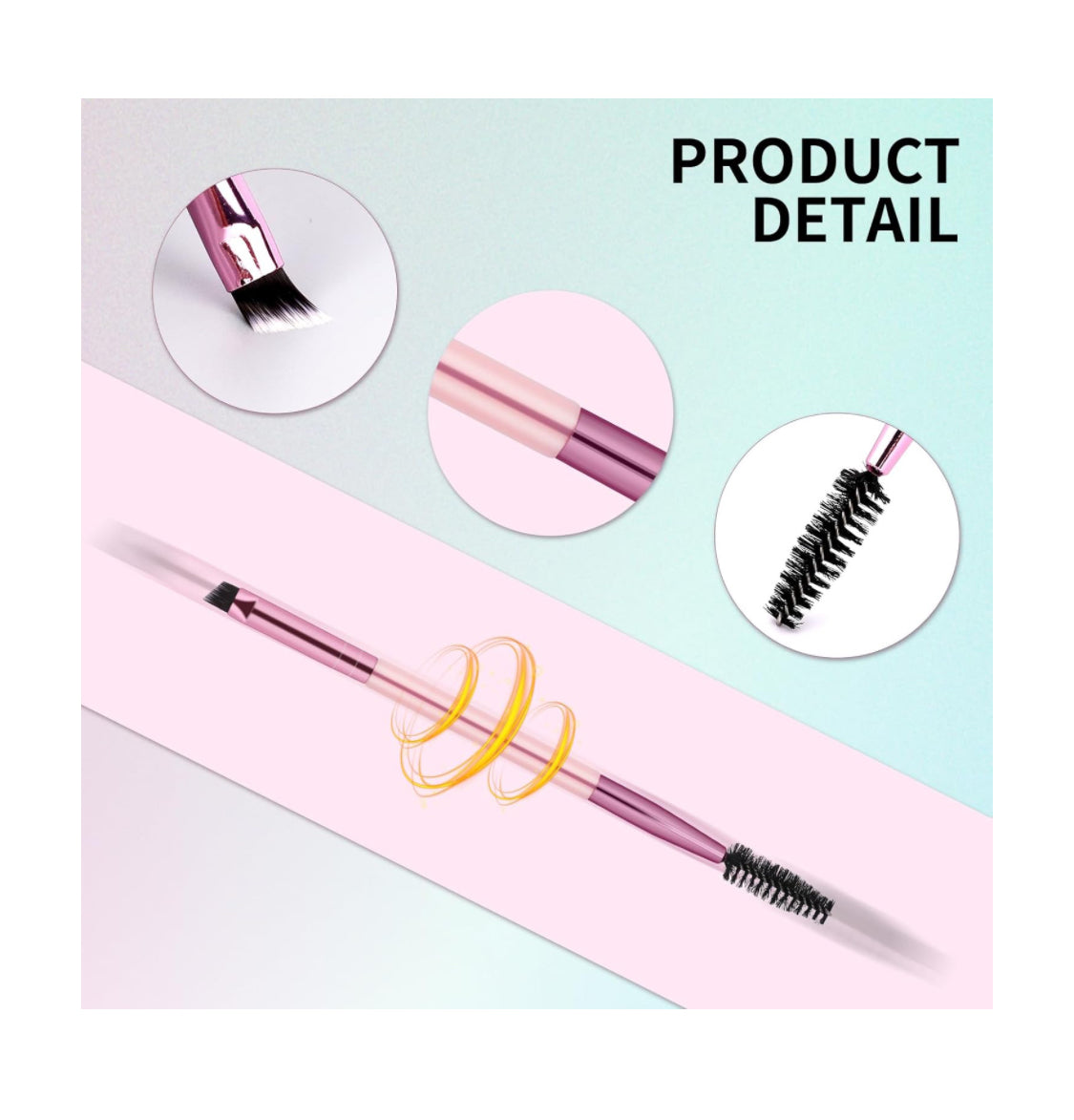Brocha de Cejas Doble Punta