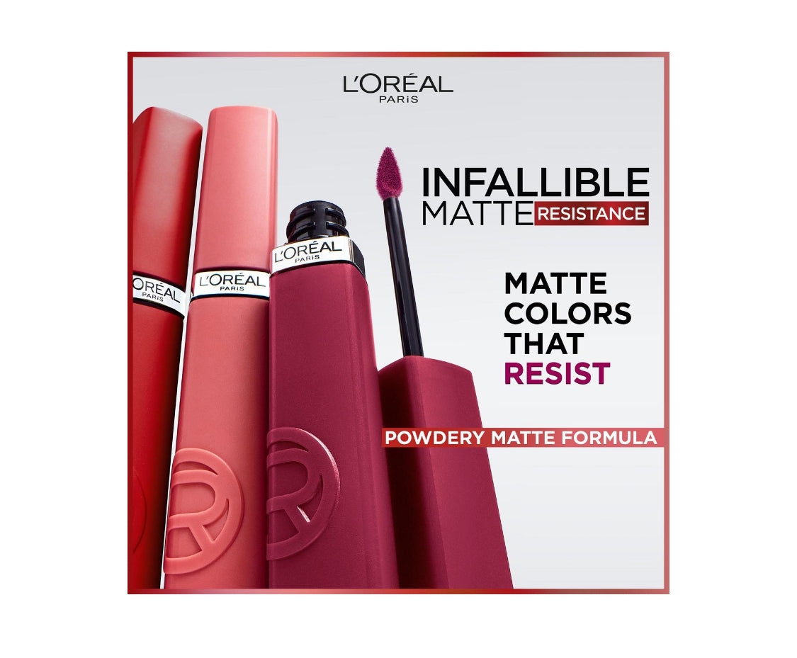 Labial Líquido Infallible Matte Resistant de L’Oréal