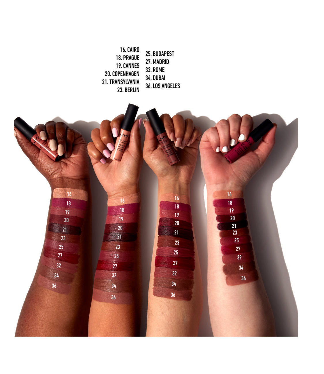 Labial Líquido NYX Professional Makeup Soft Matte Lip Cream Lightweight