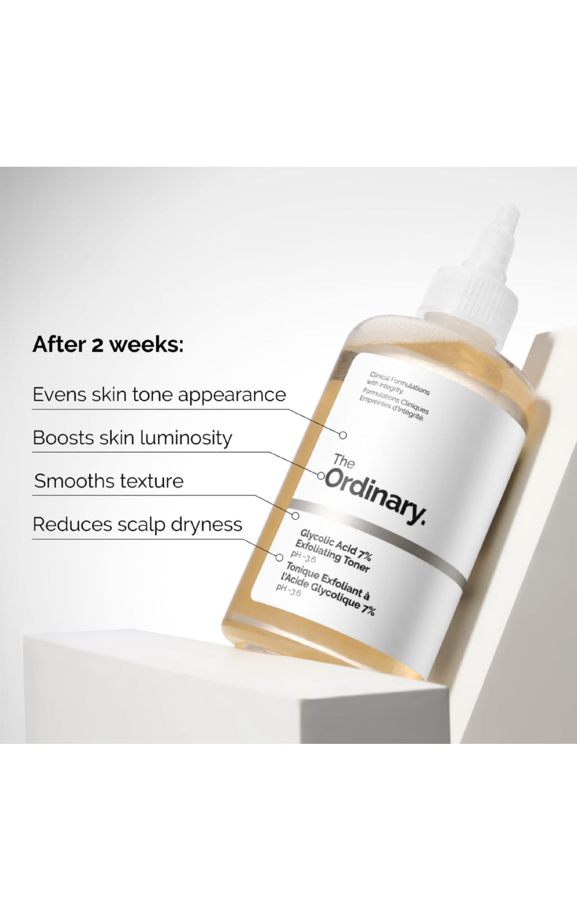 The Ordinary Glycolic Acid 7%Tonico Exfoliante