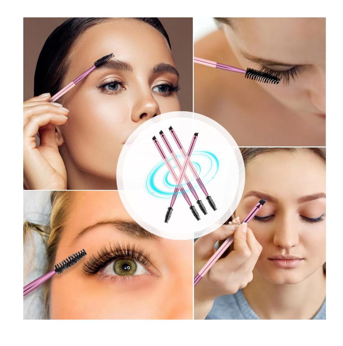 Brocha de Cejas Doble Punta