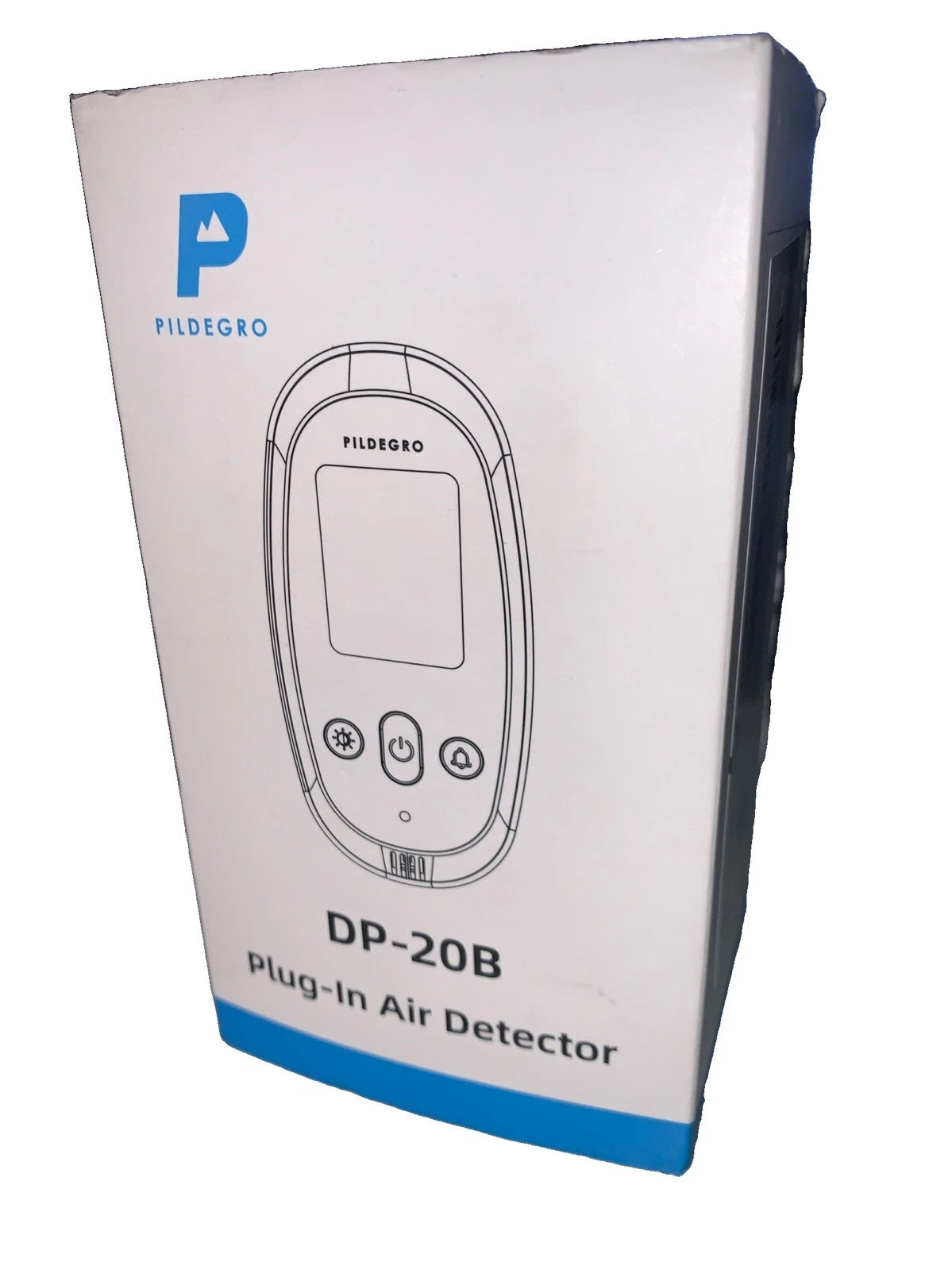 Detectore de monóxido de carbono Pildegro 4 en 1 enchufable y detector de fugas de gas